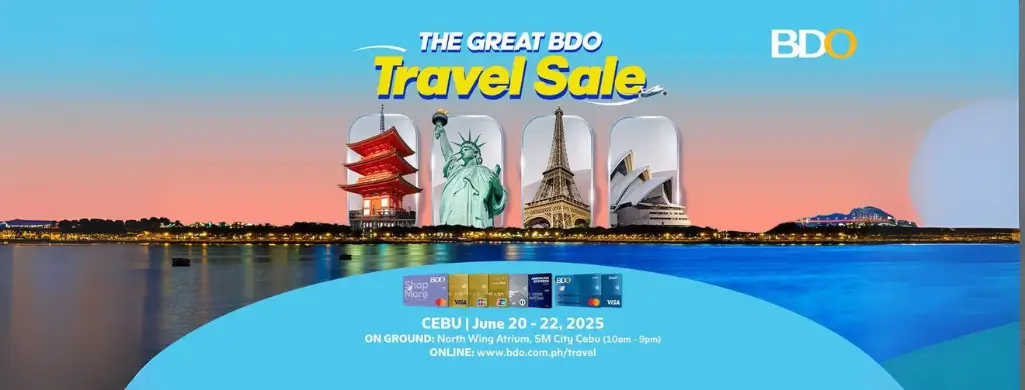 BDO Travel Sale in Cebu June 20-22