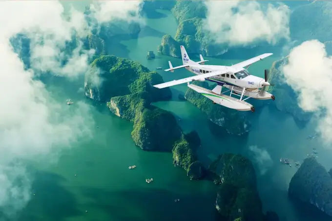 Seaplanes over Ha Long
