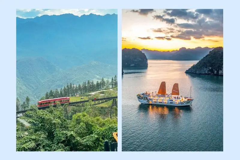 DTS15C - SIC - Hanoi - Sapa - Halong overnight cruise 6D5N